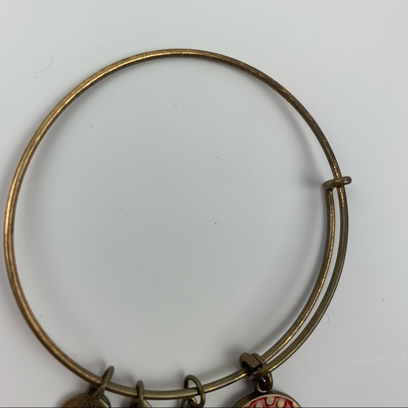 Alex and Ani Disney Minnie Mouse Bracelet Rafaelian Gold Bangle - Adjustable - Picture 4 of 13